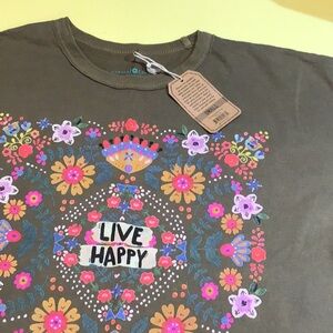 Long sleeved Live Happy T-shirt